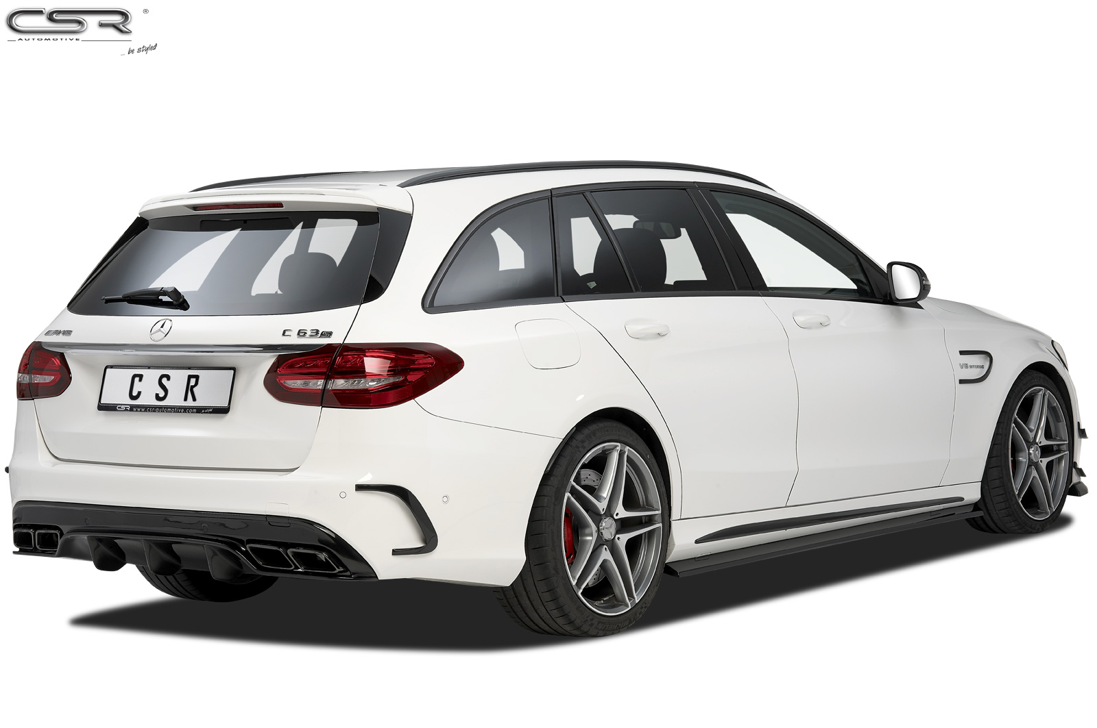 Airintakes frame achterzijde Mercedes-Benz C-Klasse S205