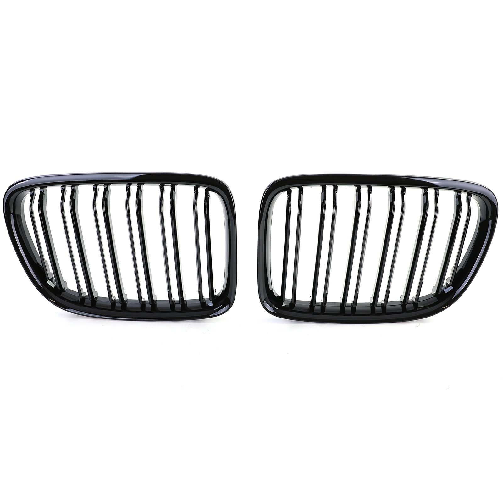 Grill Nieren BMW X1 E84 M-Look Glans Zwart