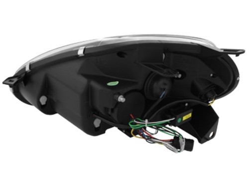 Headlights Fiat Grande Punto Dayline Black
