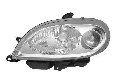 koplamp, H4, elektr verstelb, rechts, 09/1999-Citroen Saxo, 1996