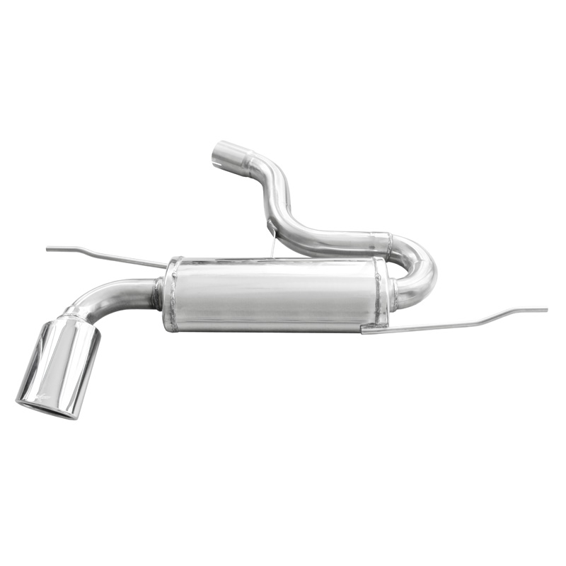 100% Inox Sport Exhaust  Seat Leon 1P 2.0 TFSi Cupra (240HP) 2005- 120x80mm Oblique