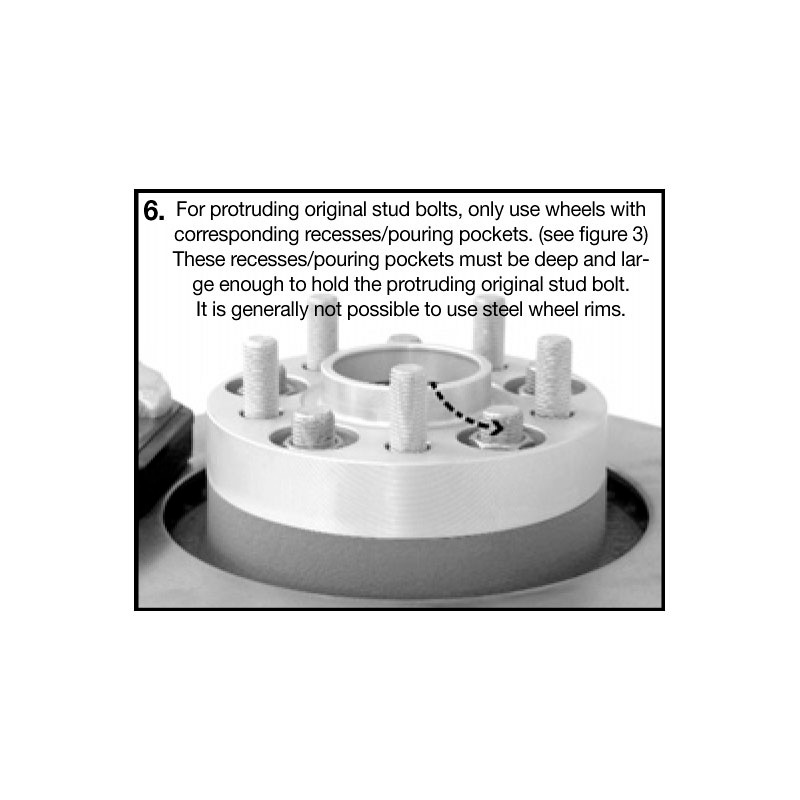 H&R DRM-System Wheelspacers 27mm 5x120 - Hub 64,0mm - Bolt size M14x1,5 -  Honda