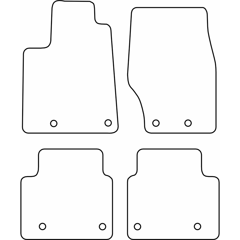 Automatten  Jeep Grand Cherokee V 2021-