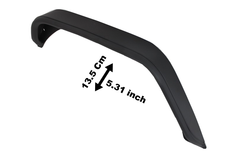 Fender Flares JEEP Wrangler / Rubicon JK (2007-2017) Steel
