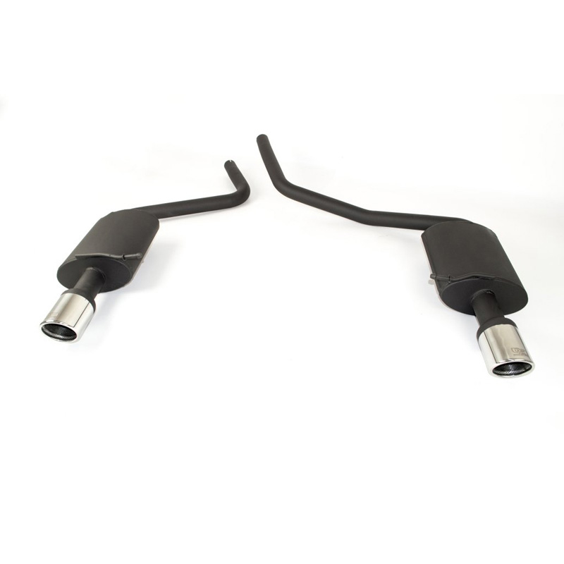 Double sport exhaust  Audi A4 (B7) Avant 1.8T 120kW 2005-2008 (excl. Quattro) 90mm