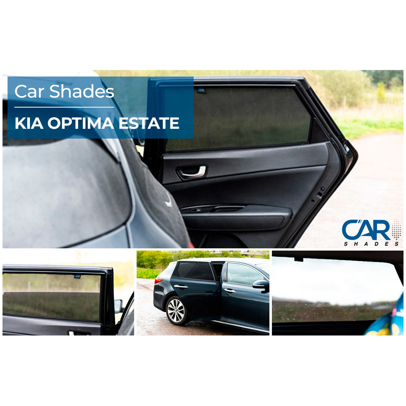 Set Car Shades (rear side doors)  Kia Optima Sportswagon 2016-2020 (2-pieces)