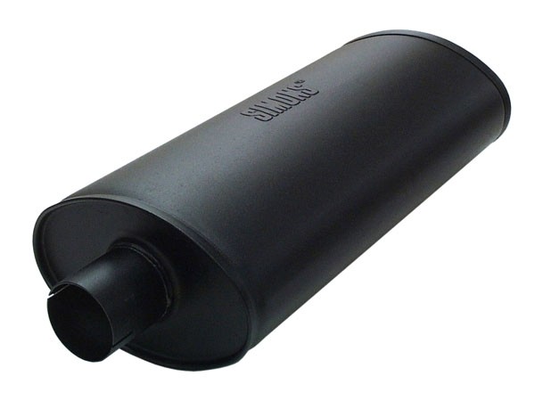 demper HEAVY ovaal 140/220 L=500mm 2,5 inch (63,5mm) Simons Staa