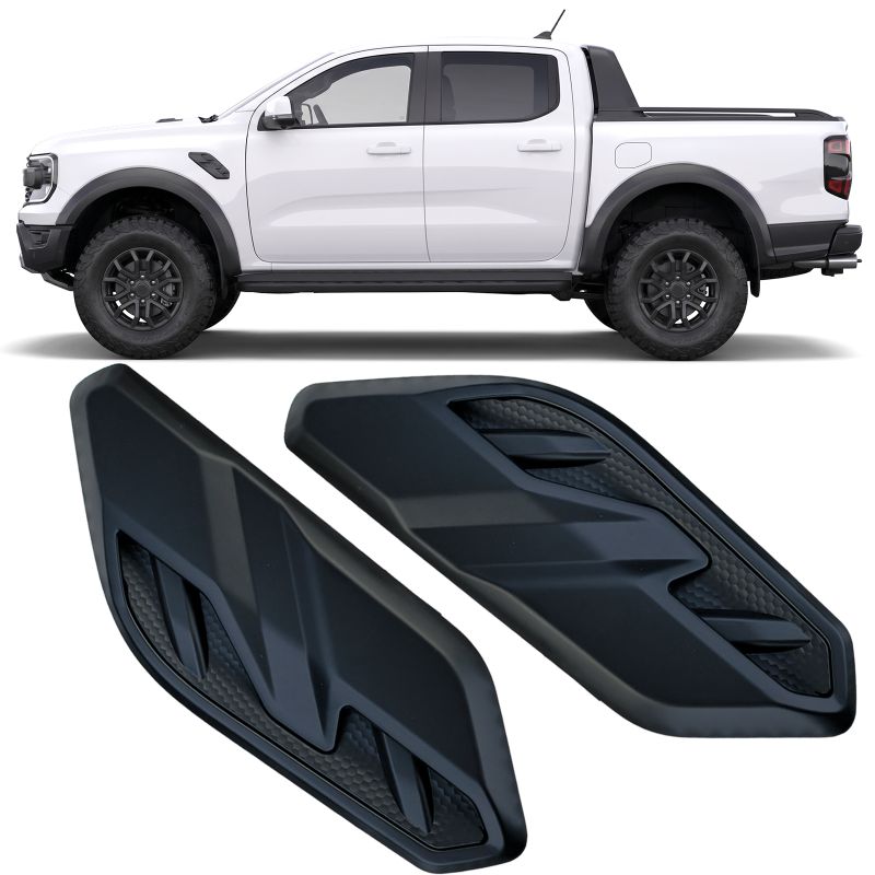 Ford Ranger Raptor T9 Fender Ventilatiegrille Inserts Set 2023