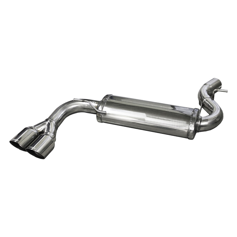 100% Inox Sport Exhaust  BMW X3 Xdrive 2.0D (184HP) 2011- 2x80mm Racing