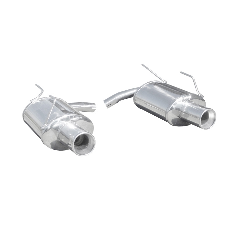 100% Inox Double Sport Exhaust  Honda S2000 2.0 1999- Left/Right 102mm