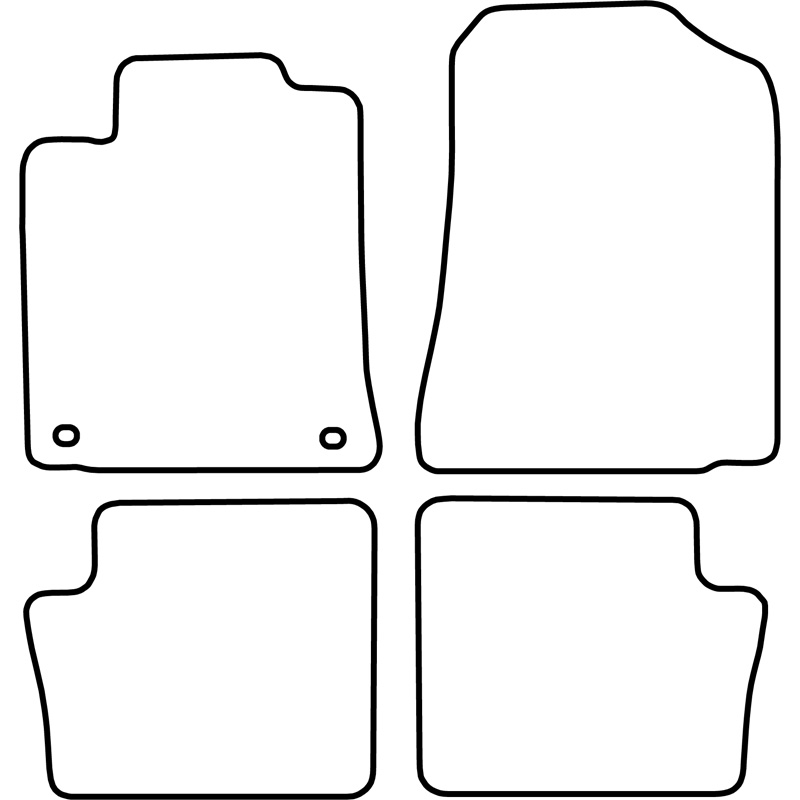 Automatten  Toyota Corolla 2002-2008 Station
