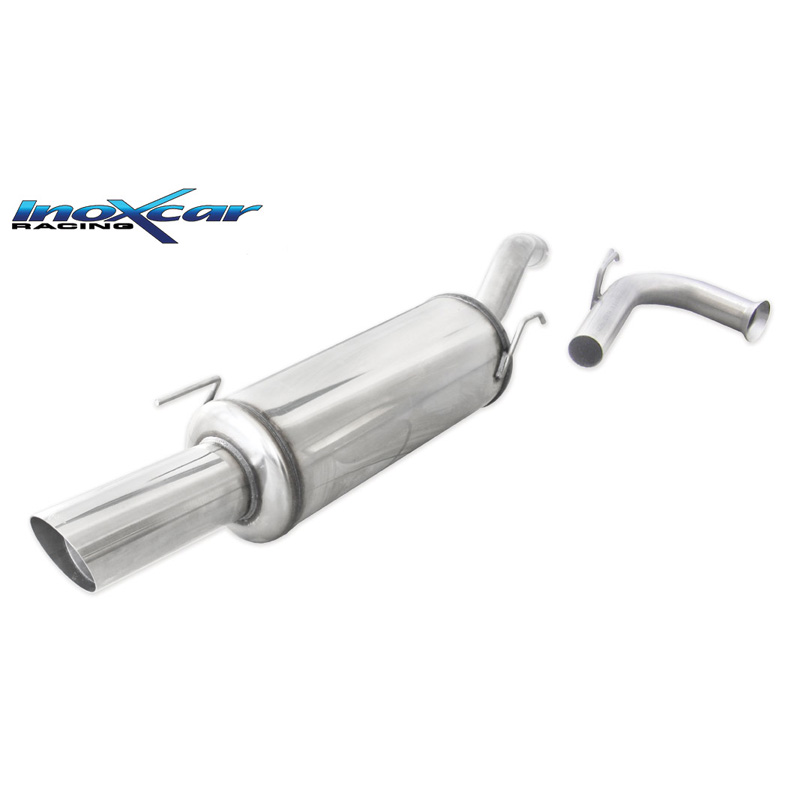 100% Inox Sport Exhaust  Renault Clio I 1.8 16v 135hp -1998 1x90mm Rally