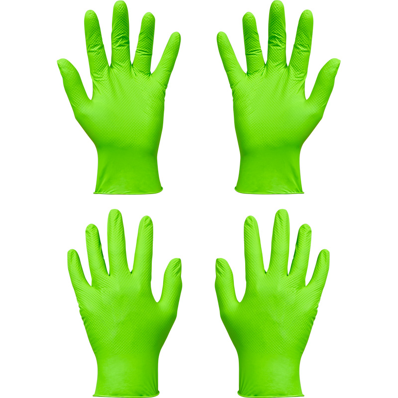 Gripp-It Nitrile Gloves - size XL - Green - Dispenserbox of 50 pcs