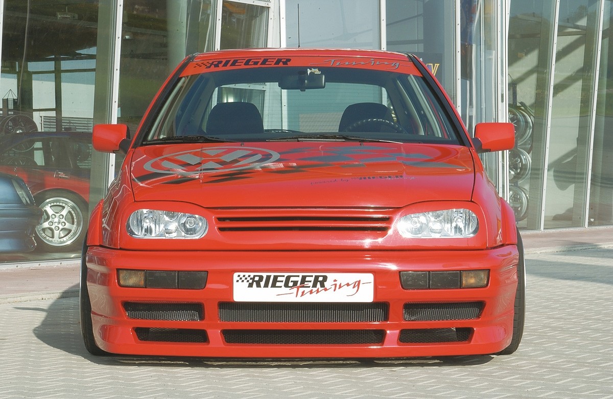 Koplampgrill golf 4 VW Golf III Rieger(Zonder tuv)