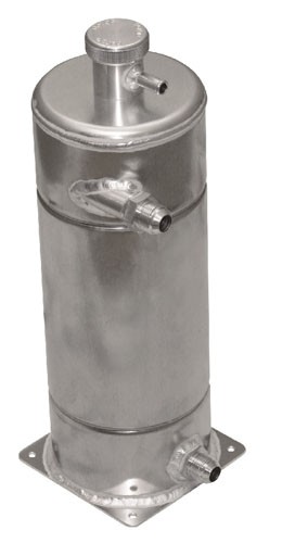 Dry Sump Tanks Alloy 1.4 GALLON DASH 12 MALE FITTINGS 190mm DIA