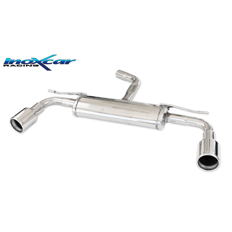 100% Inox Double sport exhaust  Volkswagen Golf VII 2.0 GTD 184HP 2012- 2019 Left/Right 102mm (only with GTI diffuser)