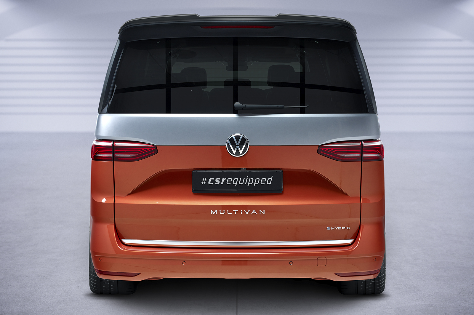 Spoiler Volkswagen Transporter T7 CSR Glans Zwart