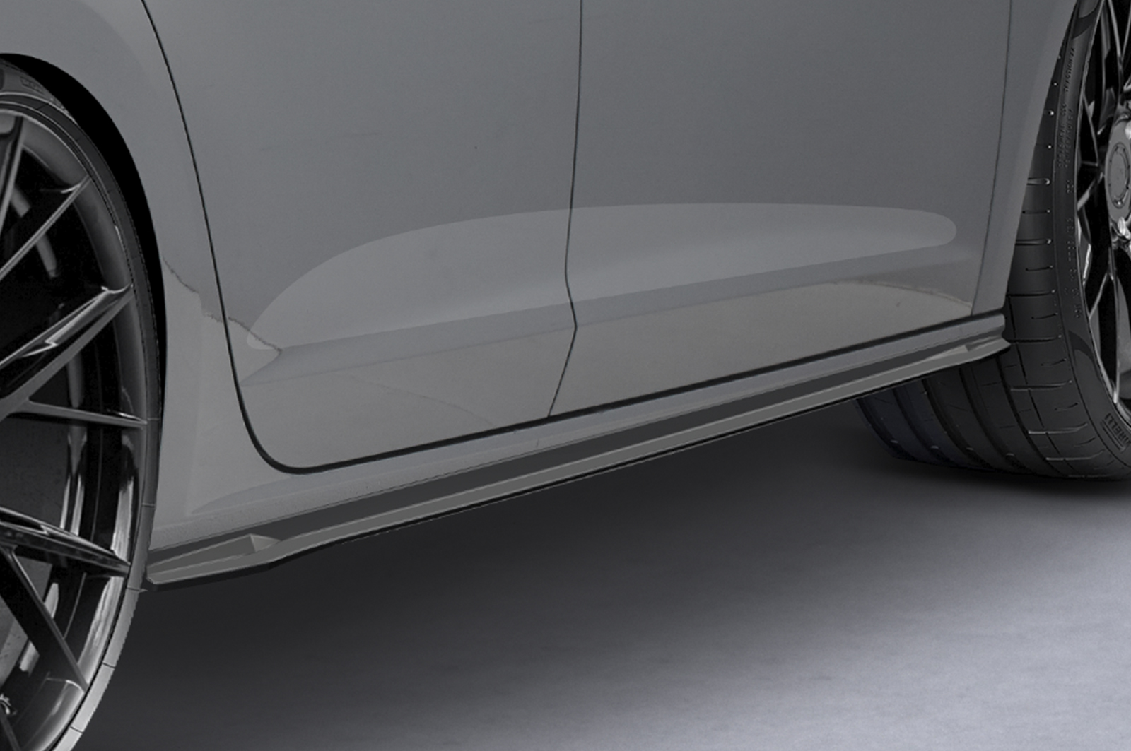Zijskirts Seat Leon FR / Cupra CSR Glans Zwart