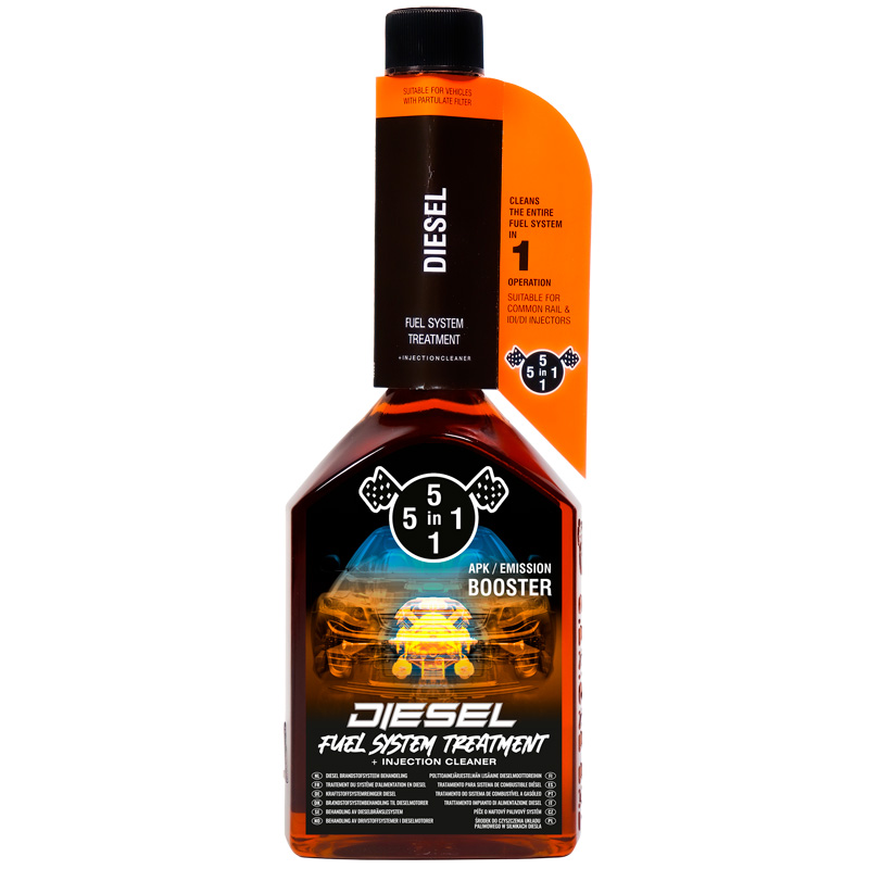 5in1 Diesel brandstofsysteem reiniger 310ml