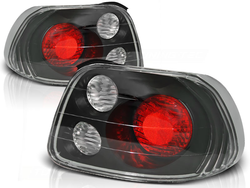 Set Achterlichten  Honda CRX/DelSol 1992-1998 - Zwart