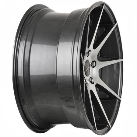 Z-Performance Eight Gunmetal - Facepolish 10x20 5x120 ET35 Velge