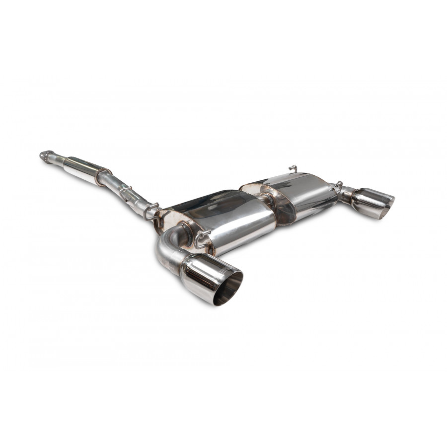 Subaru BRZ ZD8 Resonated secondary cat-back system Scorpion