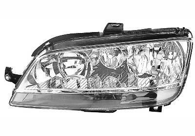 koplamp, H7+H1+H1, elektr verstelb, incl motortje, rechts,-11/20