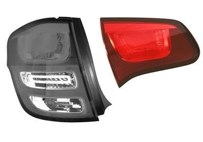 achterlicht, binnen, rechts Citroen C3, 2009-2013