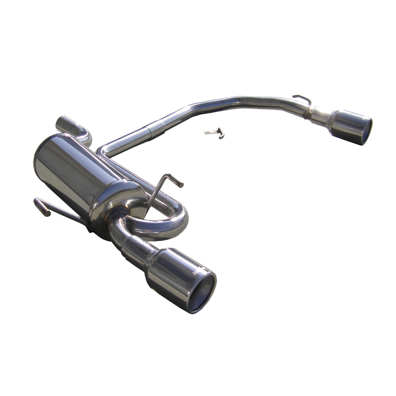 100% Inox Double Sport Exhaust  Peugeot 406 1.8 (101HP) 1995- Left/Right 102mm