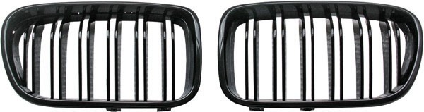 Grill Nieren BMW X3 F25 10-14 Glans  Zwart
