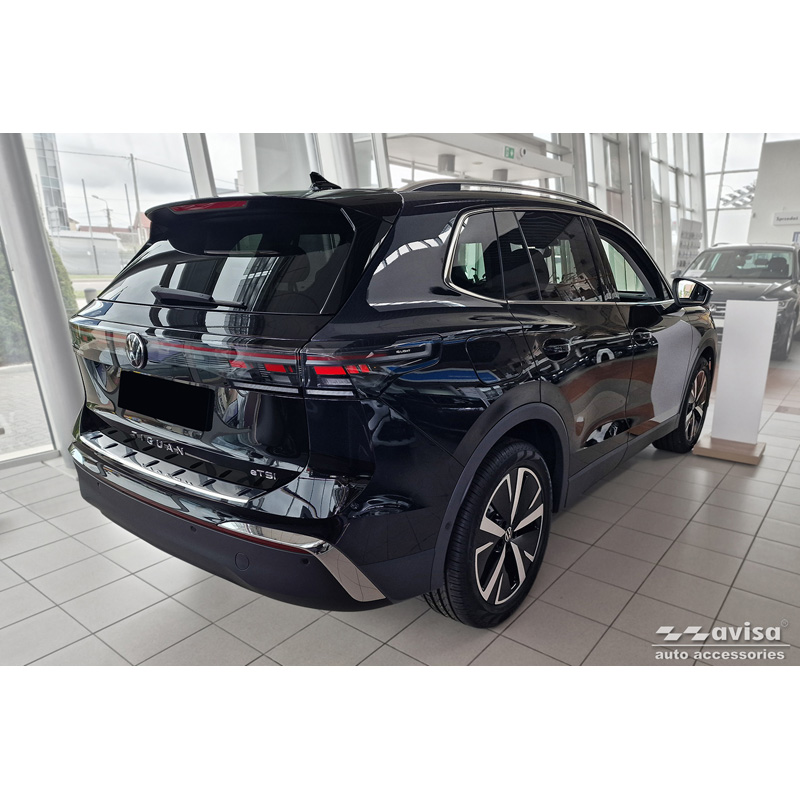 Stainless Steel Rear bumper protector  Volkswagen Tiguan III (CT1) 2024- 'STRONG EDITION'