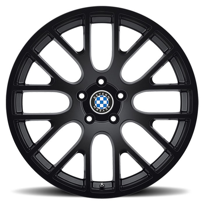 Velgen Beyern Spartan 20x10 5x120 ET25 Matzwart