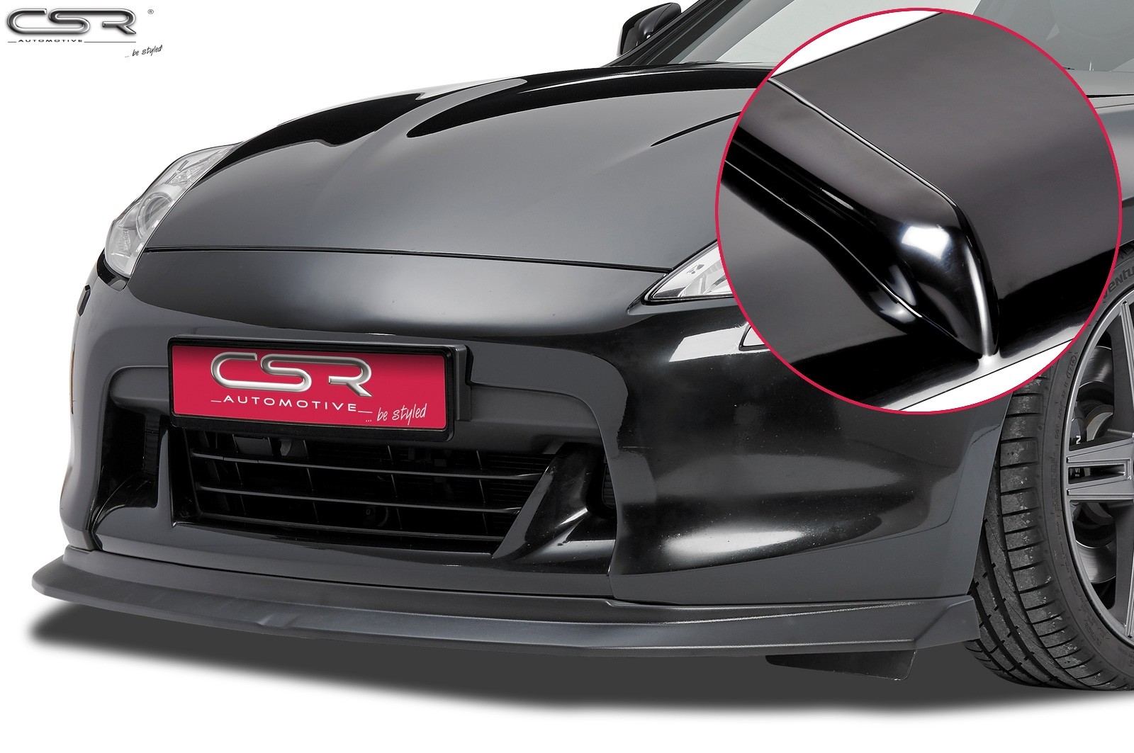 Voorspoiler Nissan 370Z Z34 CSL166-G