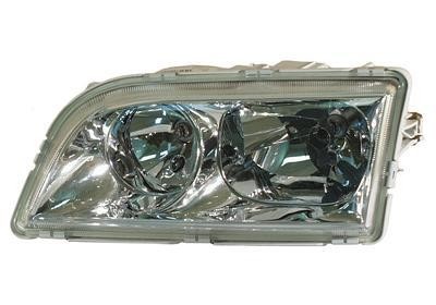 koplamp, Hella, H7+H7, chroom huis, 4 pins, rechts, 06/2000-06/2