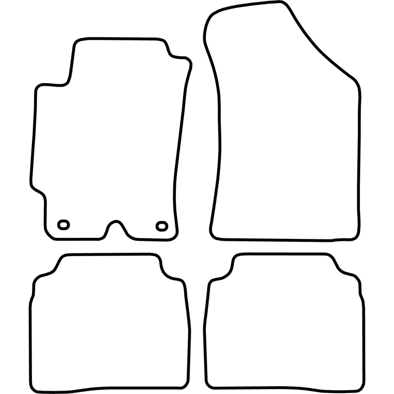 Automatten  Hyundai Elantra 2000-2006
