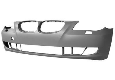 voorbumper, in primer, 04/2007-BMW 5 serie E60/E61, 2003-2010