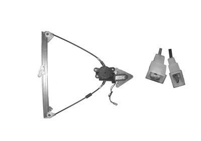 raammechanisme, incl motor, rechts Citroën ZX, N2, 1991-1998