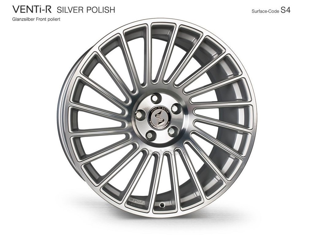 EtaBeta VENTi-R DC 10,5x20 5x114,3 ET33 Silver Polish