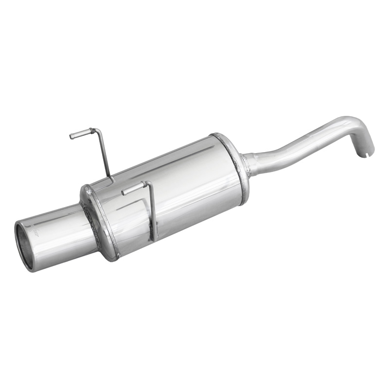 100% Inox Sport Exhaust  Fiat 500 1.2 (69HP) 2007- Ø40mm 102mm