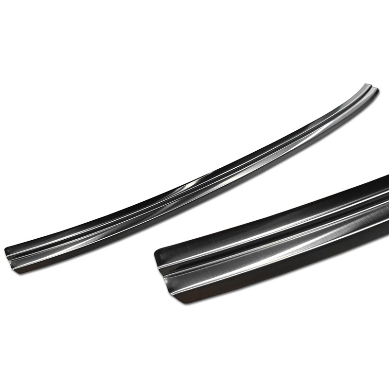 Black Stainless Steel Rear bumper protector  Audi E-Tron incl. Sportback 2018-