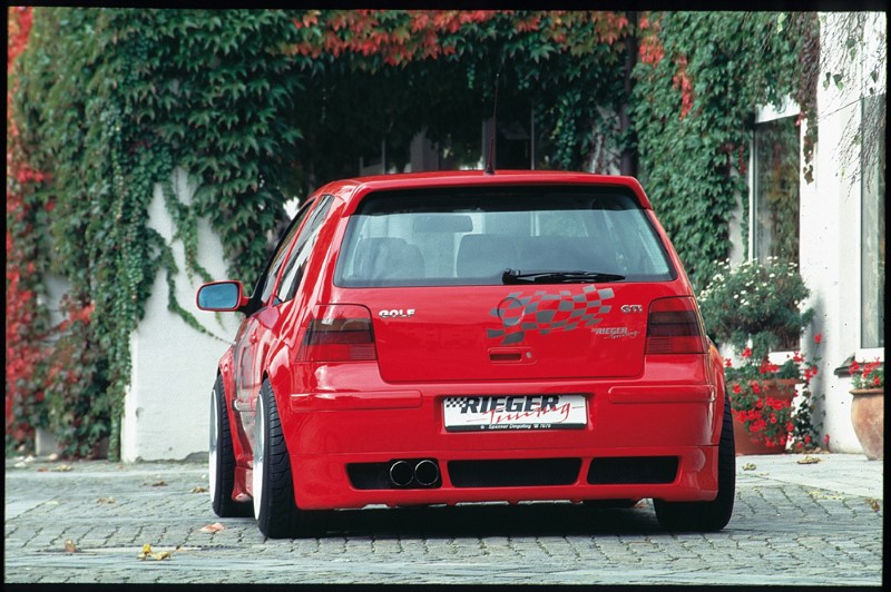 Rearbumper RS-4-Look VW Golf IV Rieger