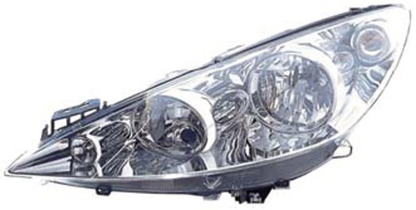 Koplamp rechts P308. 07->> H7+H1