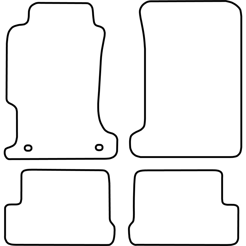 Automatten  Honda Prelude 1992-1997