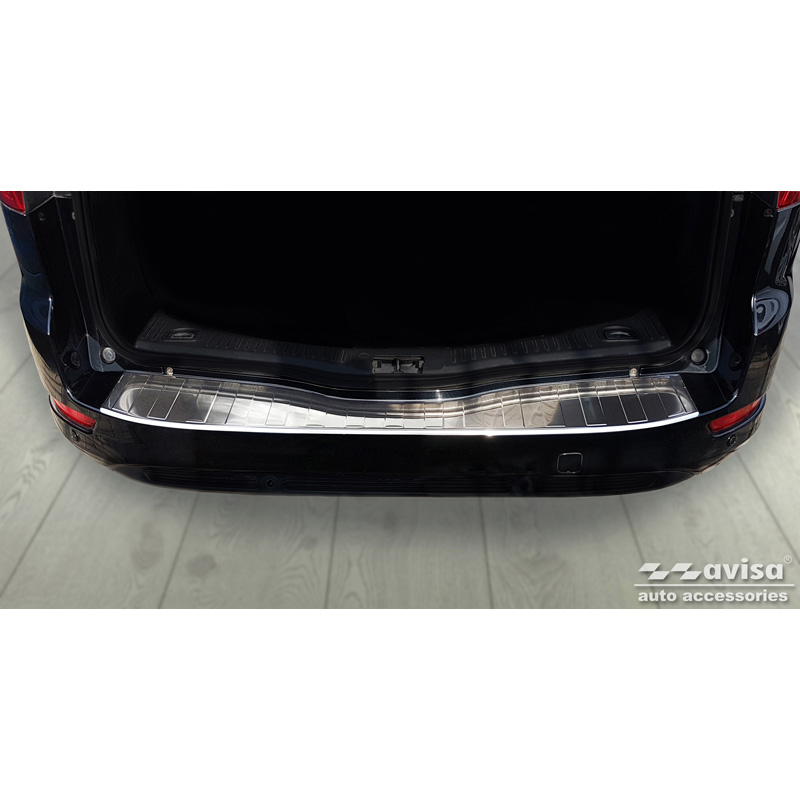 RVS Achterbumperprotector  Ford Mondeo Wagon FL 2010-2014 'Ribs'