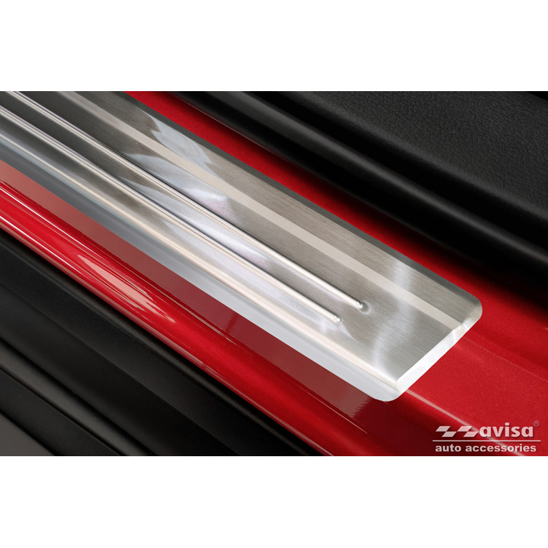 RVS Instaplijsten  Mazda CX-30 2019- - 'Lines' - 4-delig