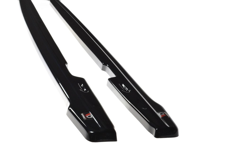 Zijskirts BMW 1-Serie E81/E87 2007-2011 Facelift M-Pack Gloss Black