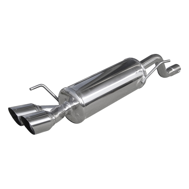 100% Inox Sport Exhaust  Alfa Romeo Mito 1.4TB MultiAir (135HP) 2010- 2x80mm Racing