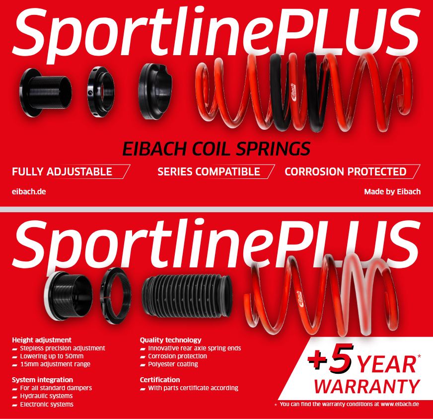Eibach sportlinePLUS Verlagingsveren Cupra LEON (KL1) 1.5 TSI, 1.5 eTSI