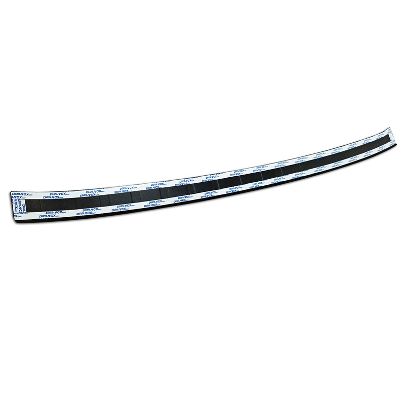 Matt Black Stainless Steel Rear bumper protector  Cupra Born 2021- 'Ribs'