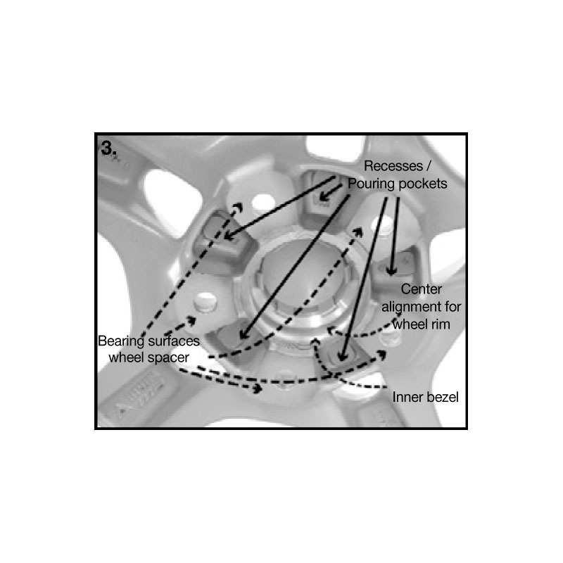 H&R DRM-System Wheelspacers 25mm 5x139,7 - Hub 108,25mm - Bolt size M12x1,25 -  Suzuki